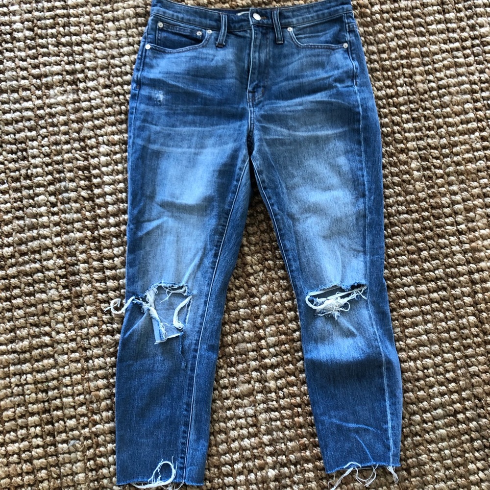 Madewell High-Rise Slim Boy Jean